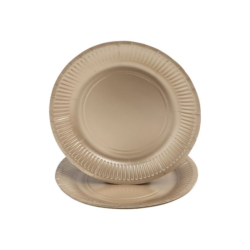 3281510793102-Pronappe - Assiette - 23 cm - rond - jetable - or-P_405252011_1-0