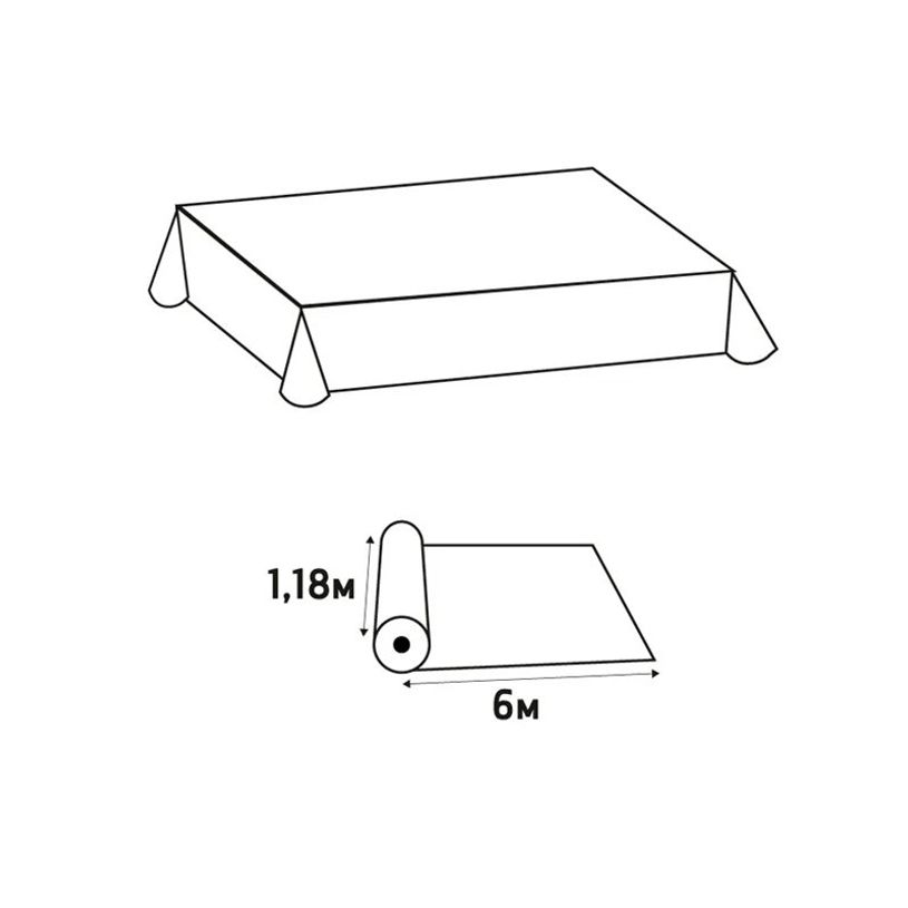 3281514806242-Pronappe - Nappe - Taille 6 x 1.18 m - jetable - ivoire-P_405252013_7-8