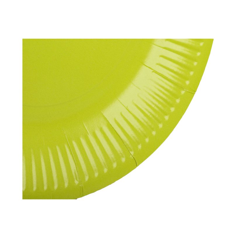 3281510792136-Pronappe - Plata - Tamaño 23 cm diameter - redondo - desechable - verde kiwi (paquete de -P_405252017_5-2