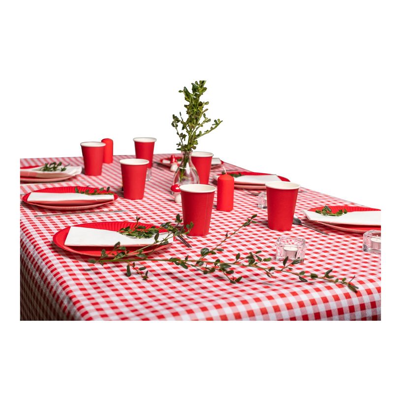 3281510792150-Pronappe - Plata - Tamaño 23 cm diameter - redondo - desechable - rojo (paquete de 20)-P_405252019_3-9