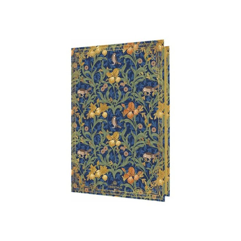 3664447196848-Oberthur Baroque - Cahier de notes - A5 (148 x 210 mm) - 100 feuilles / 200 pages - papier iv-P_405252106_1-0