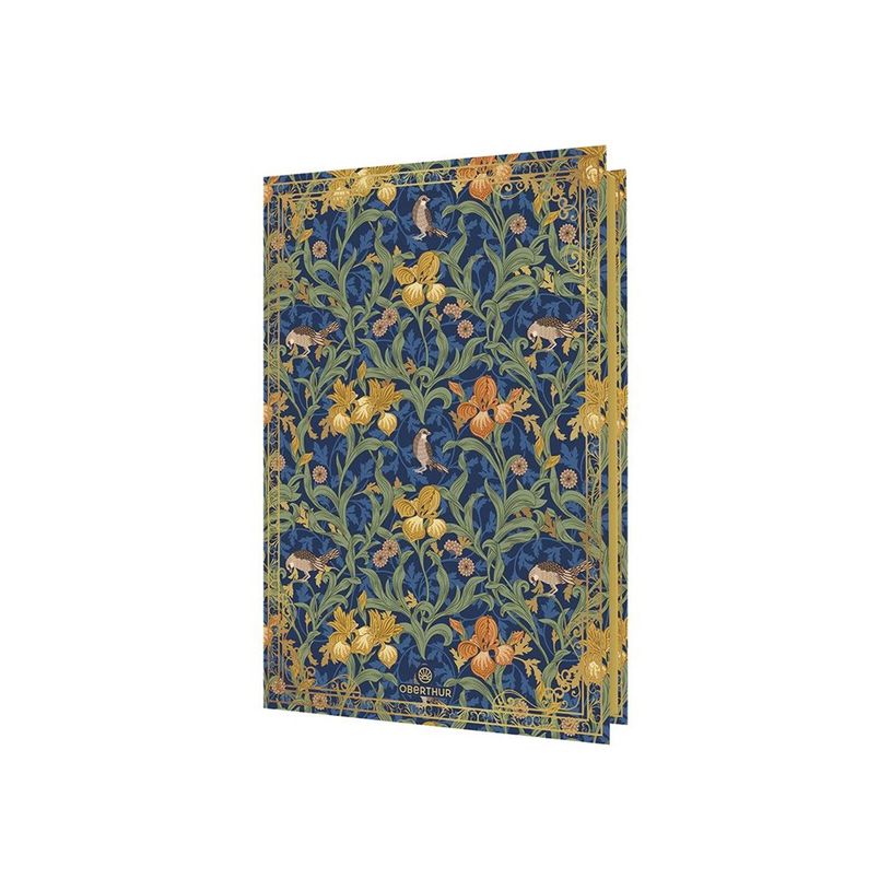 3664447196848-Oberthur Baroque - Cahier de notes - A5 (148 x 210 mm) - 100 feuilles / 200 pages - papier iv-P_405252106_2-1