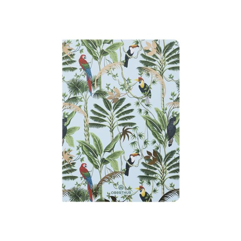 3664447174754-Oberthur - Cahier de notes - A6 (105 x 148 mm) - 64 feuilles / 128 pages - papier ivoire - ligné, qua-P_405252115_1-0