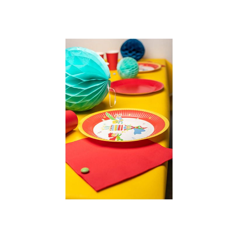3281516238096-Pronappe - Servilleta - Tamaño 38 x 38 cm - desechable - rojo (paquete de 40)-P_405252156_4-6