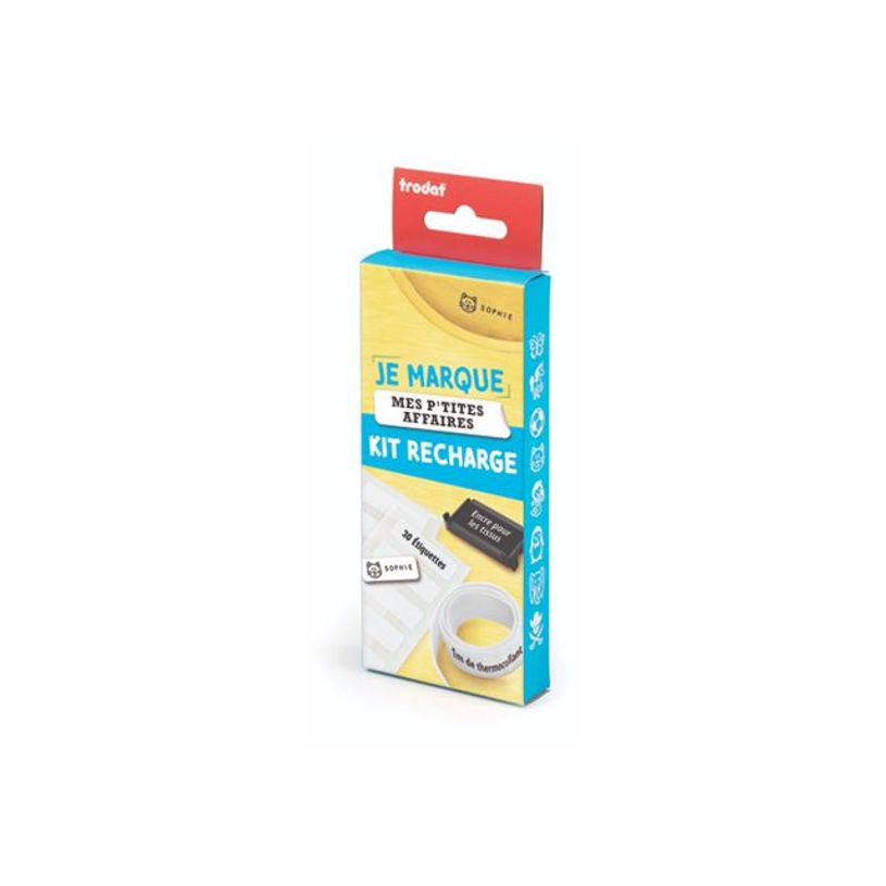 9010835136813-Trodat JE MARQUE MES P'TITES AFFAIRES Refill Kit - Tampon encreur - noir - texte personnal-P_405252184_7-2