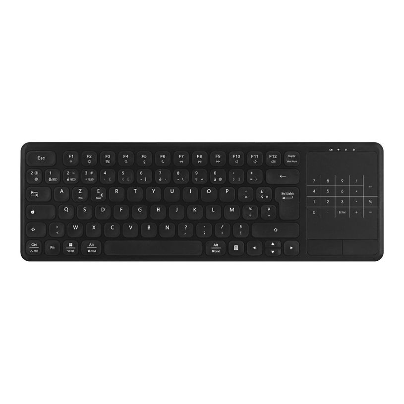 3303170121696-T'nB SLIM TOUCH - Clavier sans fil rechargeable avec pavé tactile - Bluetooth - noir-P_405252216_2-1
