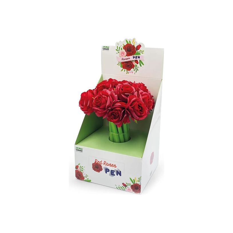8007509120101-Lebez - Stylo fleurs - rose / rouge-P_405252229_1-0