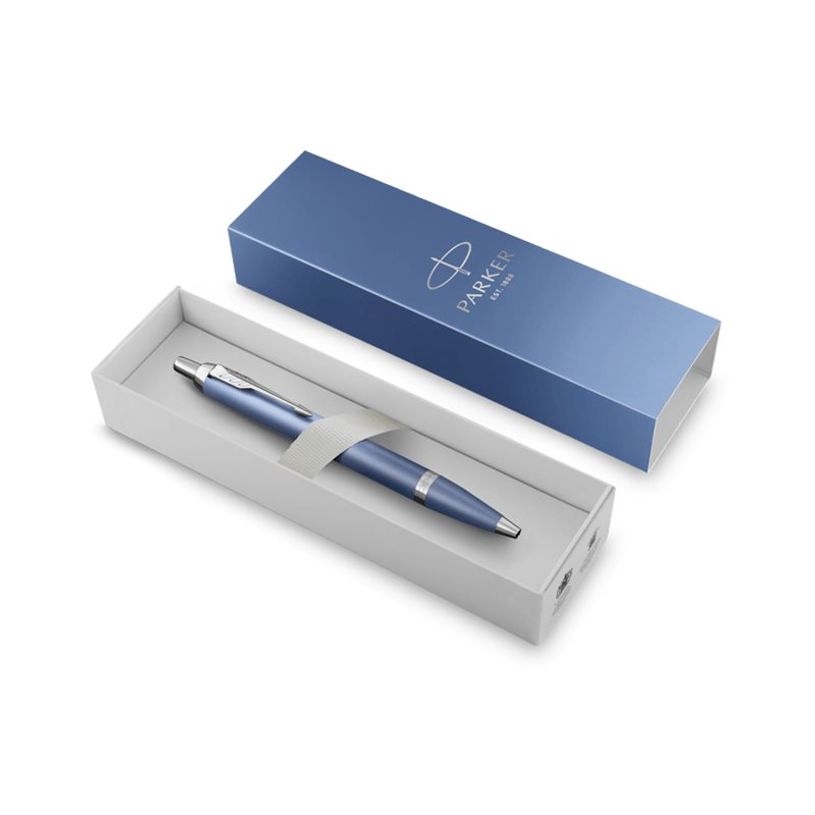 3026982039064-PARKER - Stylo à bille IM Rituals bleu - pointe moyenne - rétractable-P_405252284_6-3