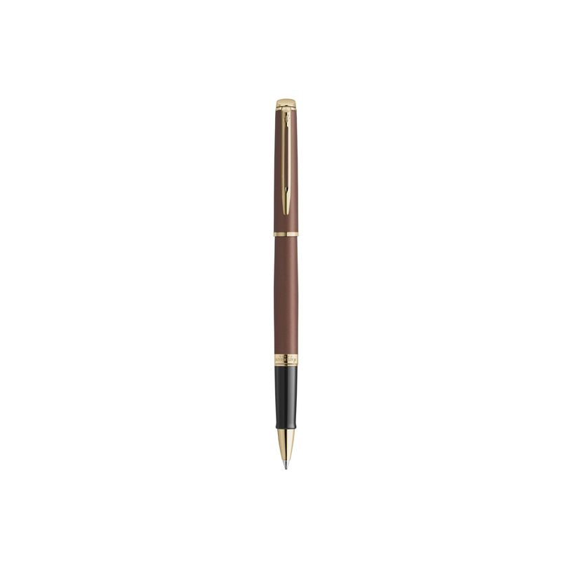 3026982179494-Waterman Hémisphère - Roller pointe fine - métallique rouge cuivre - encre noire-P_405252296_4-3