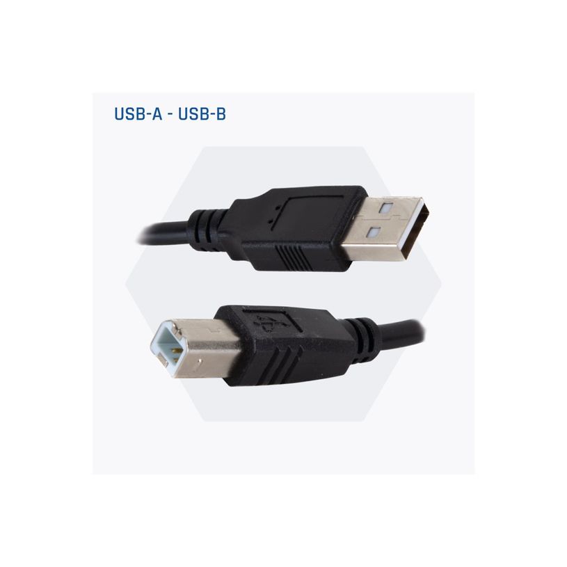 -iggual - Cable USB - USB Tipo A (M) a conector Micro-USB Tipo B de 4 pines (M) - 2 m - negro-P_405252304_2-1