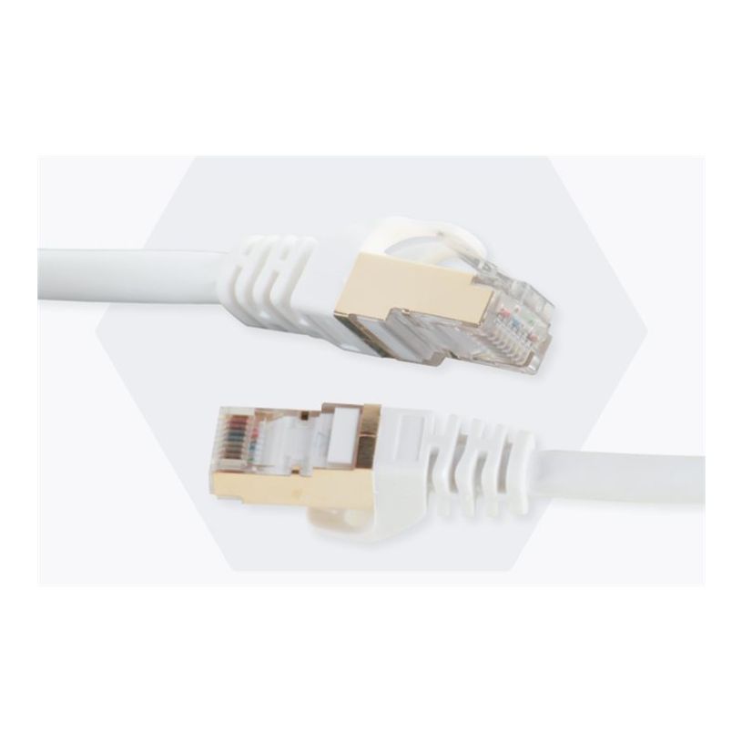 0404052523089-iggual - Cable de interconexión - RJ-45 (M) a RJ-45 (M) - 3 m - S/FTP - CAT 6a/7 - sin hal