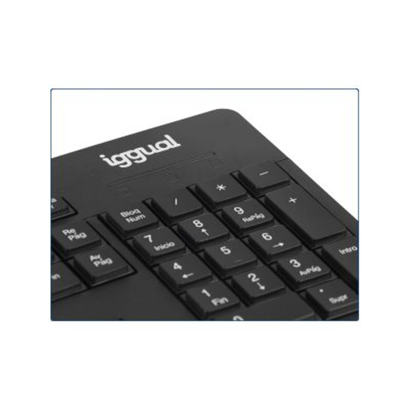 0404052523164-iggual WMK-BUSINESS2 - Ensemble clavier et souris - sans fil - 2.4 GHz - QWERTY - noir-P_405252316_1-2