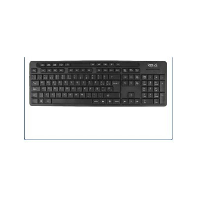 0404052523164-iggual WMK-BUSINESS2 - Ensemble clavier et souris - sans fil - 2.4 GHz - QWERTY - noir-P_405252316_4-1