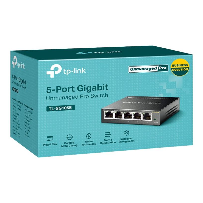 0404052523195-TP-Link Easy Smart TL-SG105E - Commutateur - 5 x 10/100/1000 - de bureau-P_405252319_1-2