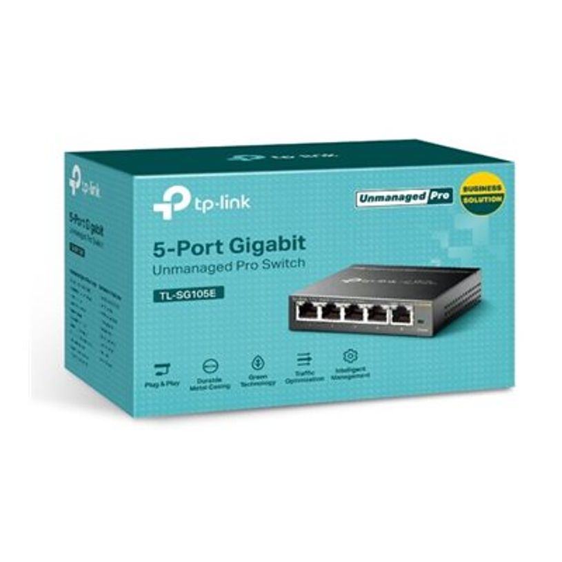 0404052523195-TP-Link Easy Smart TL-SG105E - Conmutador - 5 x 10/100/1000 - sobremesa-P_405252319_6-6