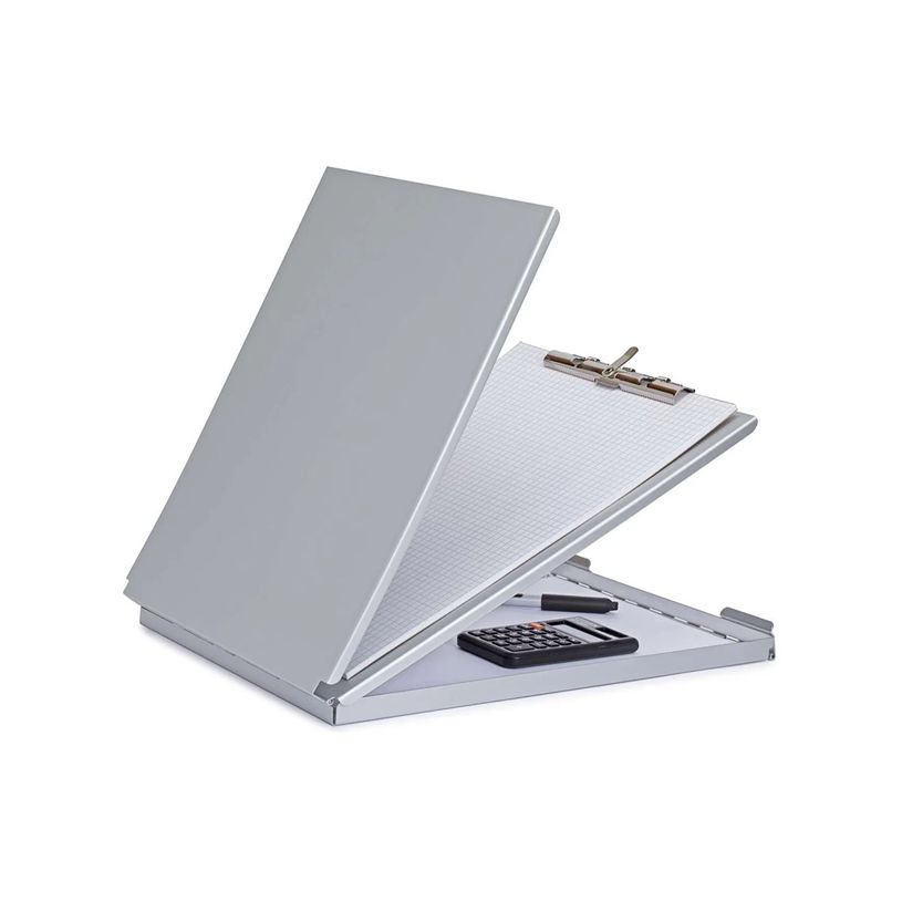 4002390069427-MAULcase - Presse-papiers de stockage - pour A4 (210 x 297 mm) - argent-P_405252803_3-0