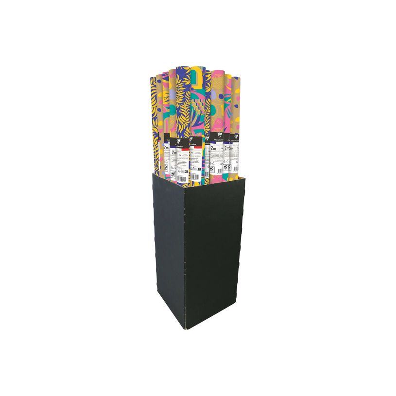 3329682239254-Clairefontaine - Emballage cadeau - 70 cm x 2 m - 70 g/m² - papier-P_405252825_2-0