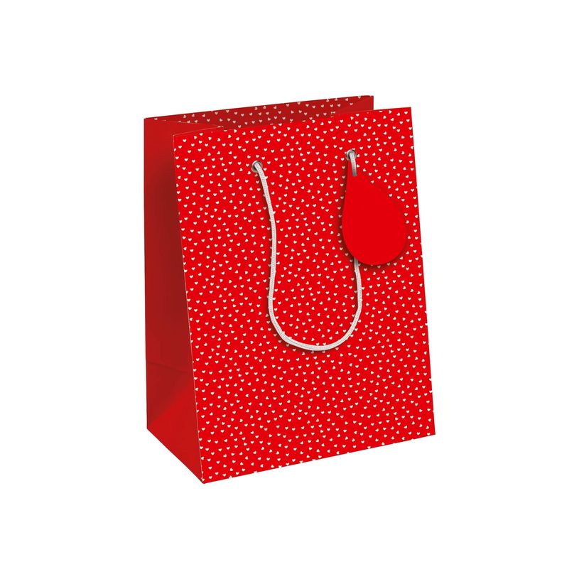 5033601014522-Clairefontaine Romance - Sac cadeau moyen 21,5 x 10,2 x 25,3 cm - rouge-P_405252827_1-0