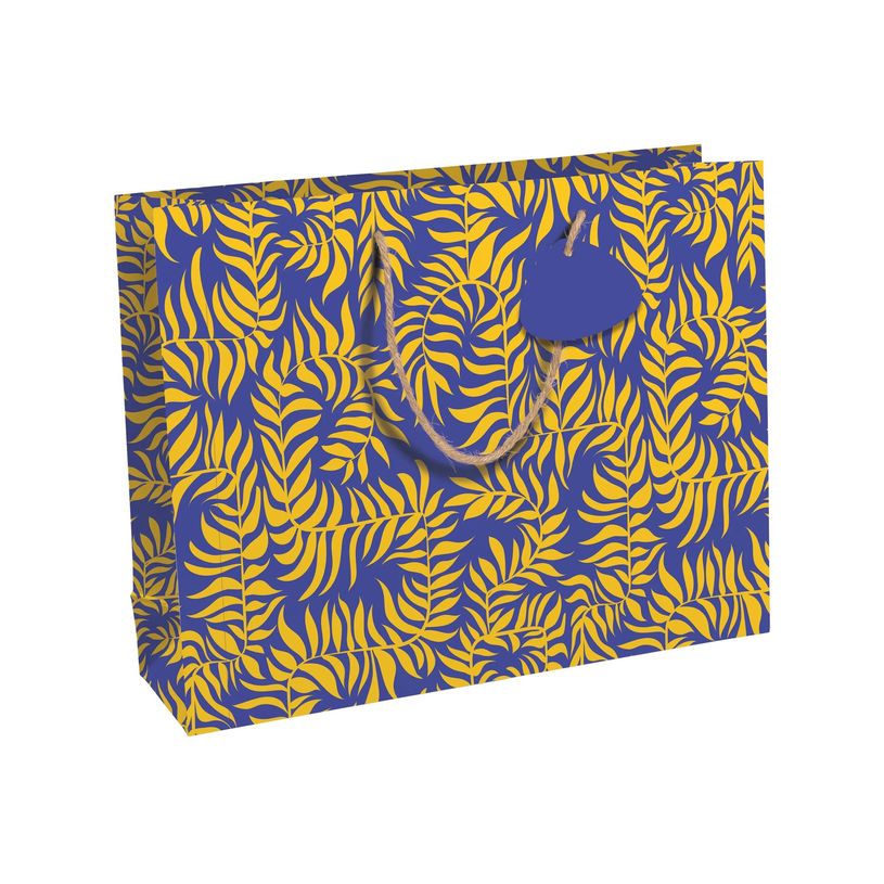 3663619207351-Clairefontaine Liwa - Sac shopping 37,3 x 11,8 x 27,5 cm - indéchirable - feuilles - bleu-P_405252843_1-0