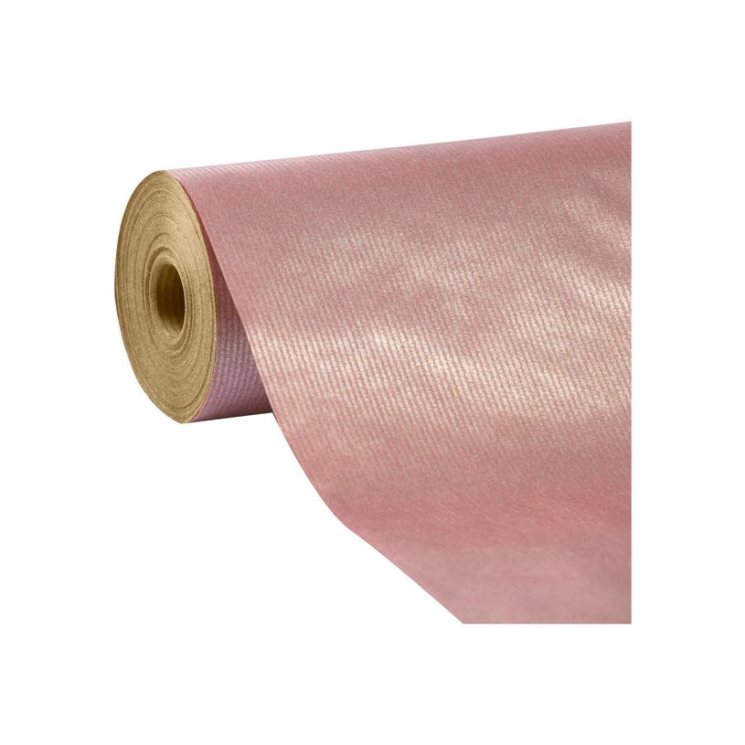 3329685075774-Clairefontaine - Papier kraft - 70 cm x 50 m - 60 g/m² - rose-P_405252859_1-0