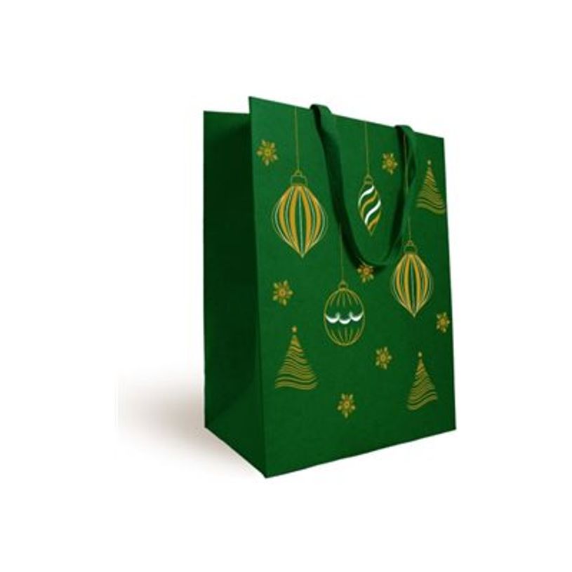 3281650624557-Logistipack - Sac cadeau - 25 cm x 13 cm x 33 cm - vert, impression dorée-P_405252924_1-0