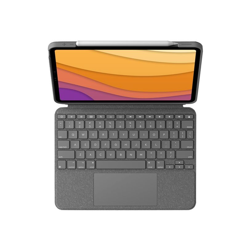 5099206096080-Logitech Combo Touch - iPad Air (4ème / 5ème génération) - gris oxford -P_405252927_6-6