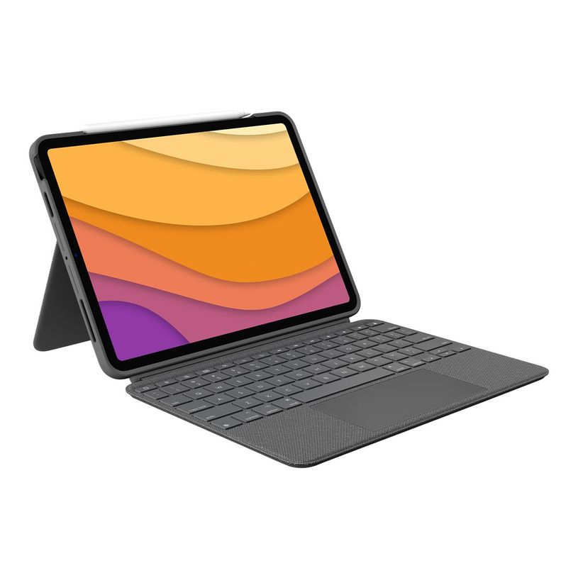 5099206096080-Logitech Combo Touch - iPad Air (4ème / 5ème génération) - gris oxford -P_405252927_9-7