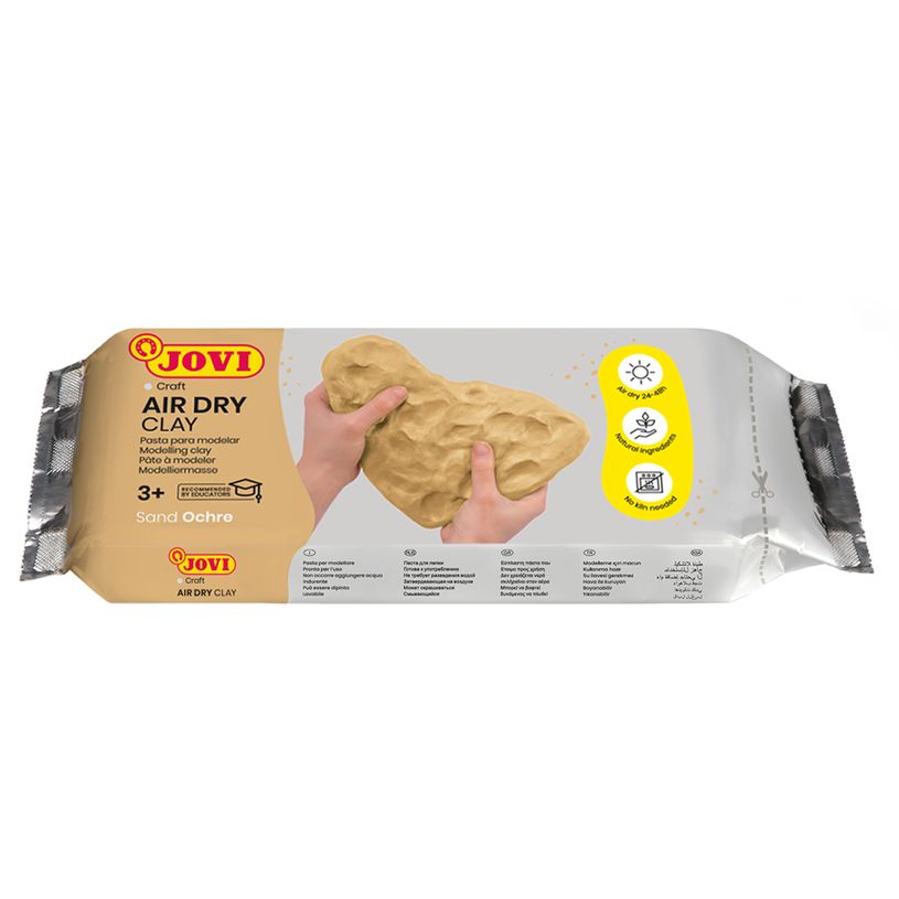 8412027034609-JOVI - Pâte à modeler - 1000 g - ocre--0