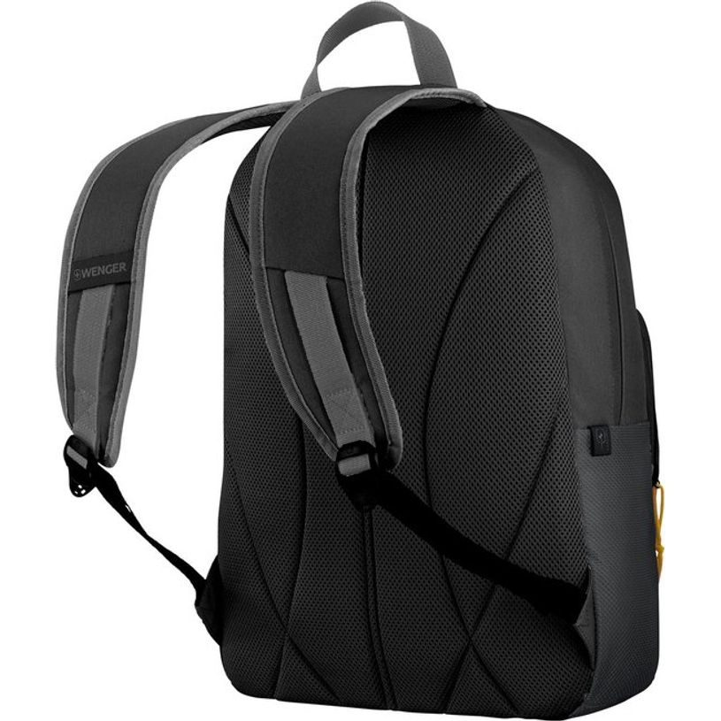 7613329178287-WENGER Next 23 Crango - Sac à dos ordinateur 16 pouces - 27L - Gravity Black--4
