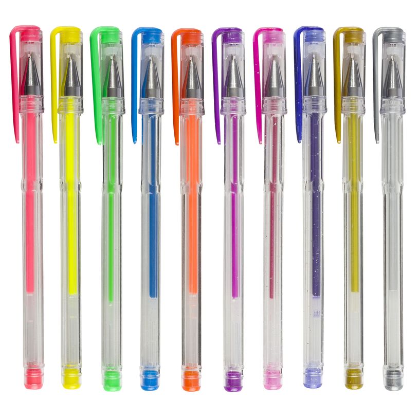8715427063171-Set de 10 stylos gel--1