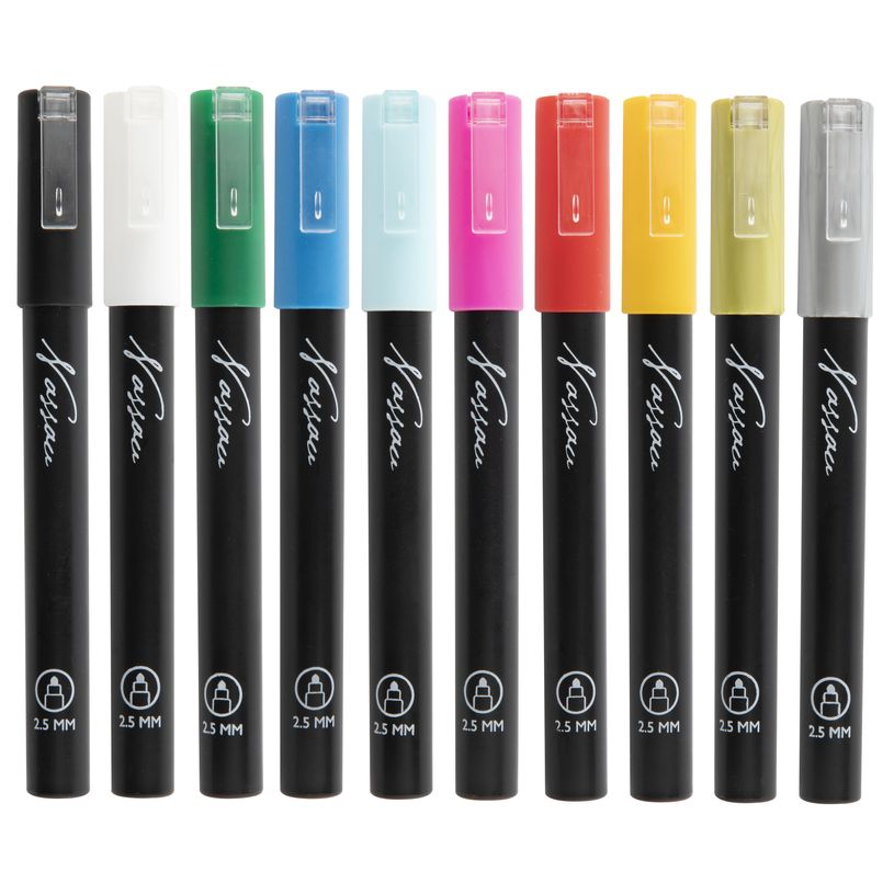 8715427119359-Nassau Fine Art - Lot de 10 marqueurs acryliques--1