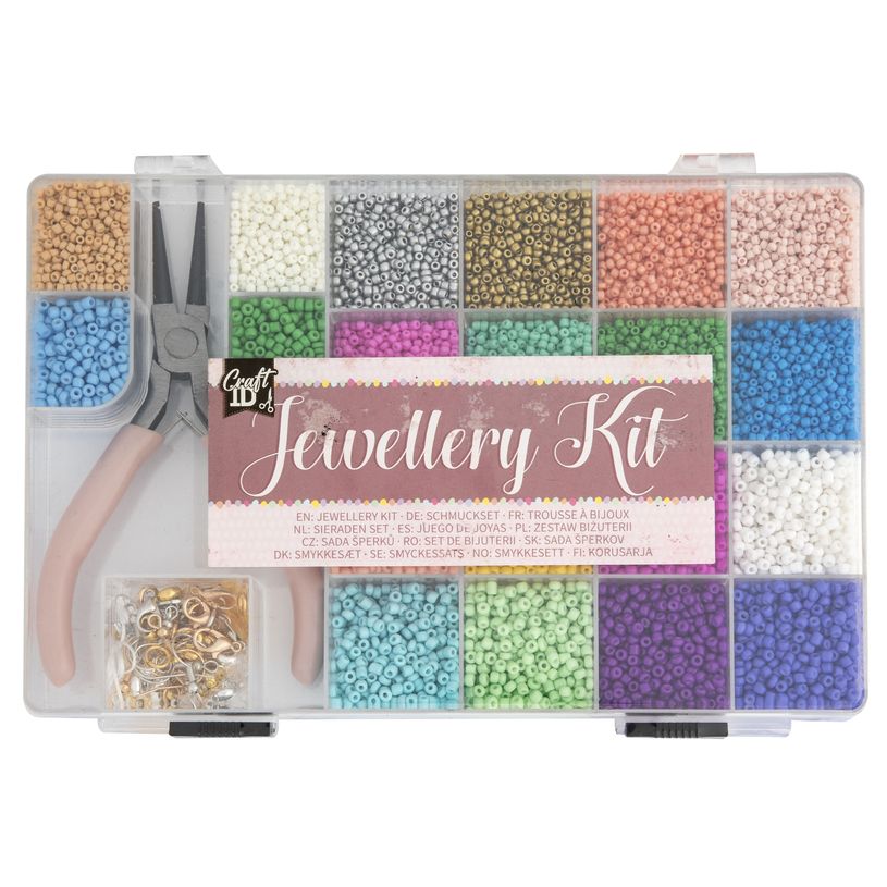 8715427112039-Kit de perles bijoux avec accessoires de création - 20 couleurs--0