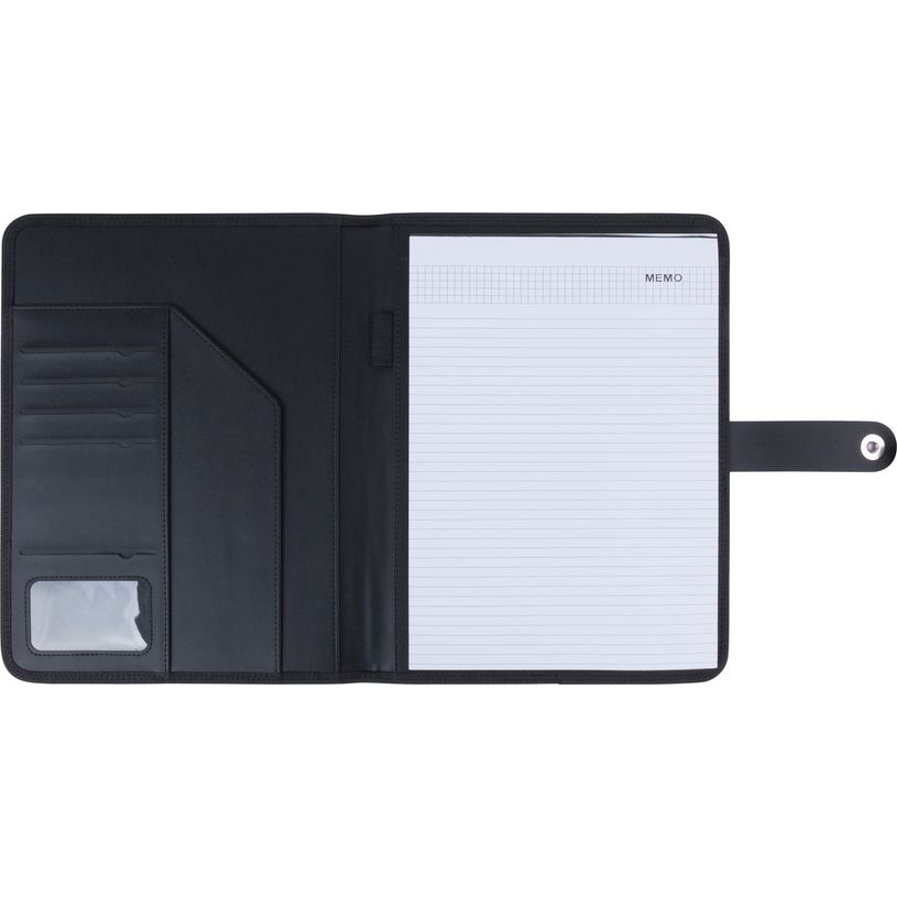 3664447220376-Conférencier A4 Davos - Patte aimantée - Noir - Oberthur--1