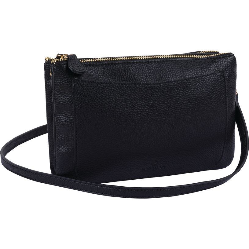 3664447204130-Sac bandouliere Lady Bradford - noir - Oberthur--0