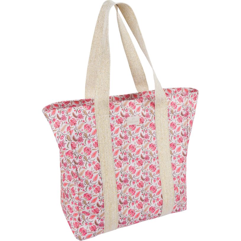 3664447220345-Sac cabas Bahia fleurs batik--0