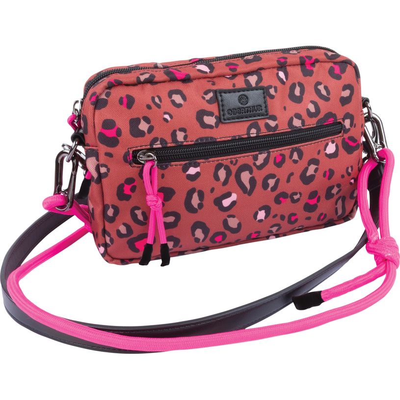 3664447220284-Sac bandoulière Bahia - Léopard - Oberthur--0