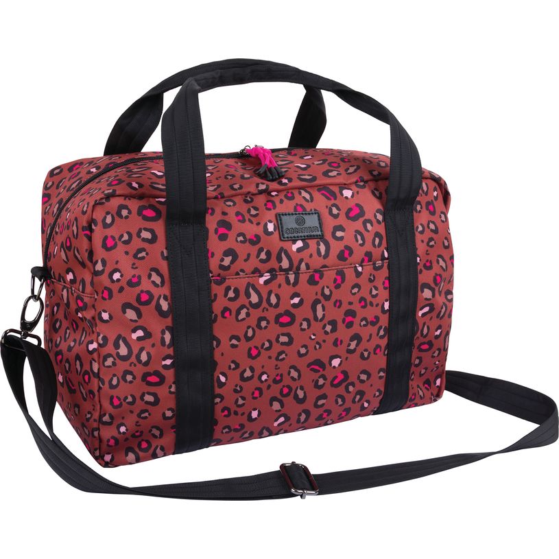 3664447220437-Sac week-end Bahia - Léopard - Oberthur--0