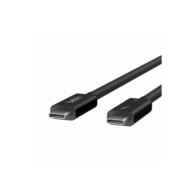 745883835843-Belkin CONNECT - Câble Thunderbolt - 24 pin USB-C (M) reversible pour 24 pin USB-C (M) reversible - Thunderbolt 4 - 1 m - passif, Alimentation USB (1-P_405253015_1-0