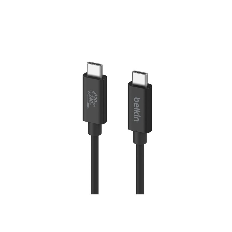 745883879892-Belkin - Câble USB - 24 pin USB-C (M) pour 24 pin USB-C (M) - USB 2.0 / USB 3.0 / USB 3.2 / USB 4.0 /Thunderbolt 3 / Thunderbolt 4 - 2 m - Alimentation USB (240 W), pris-P_405253016_6-5