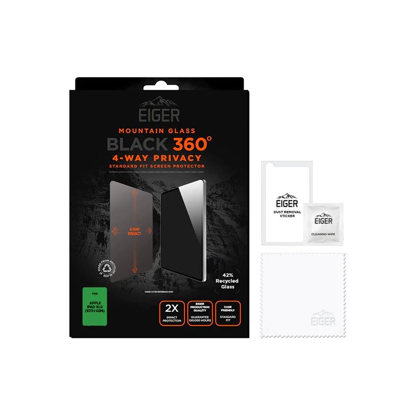 5055821777650-Eiger Mountain Black - Protection d'écran - filtre anti regards - verre trempé pour iPad-P_405253034_3-1
