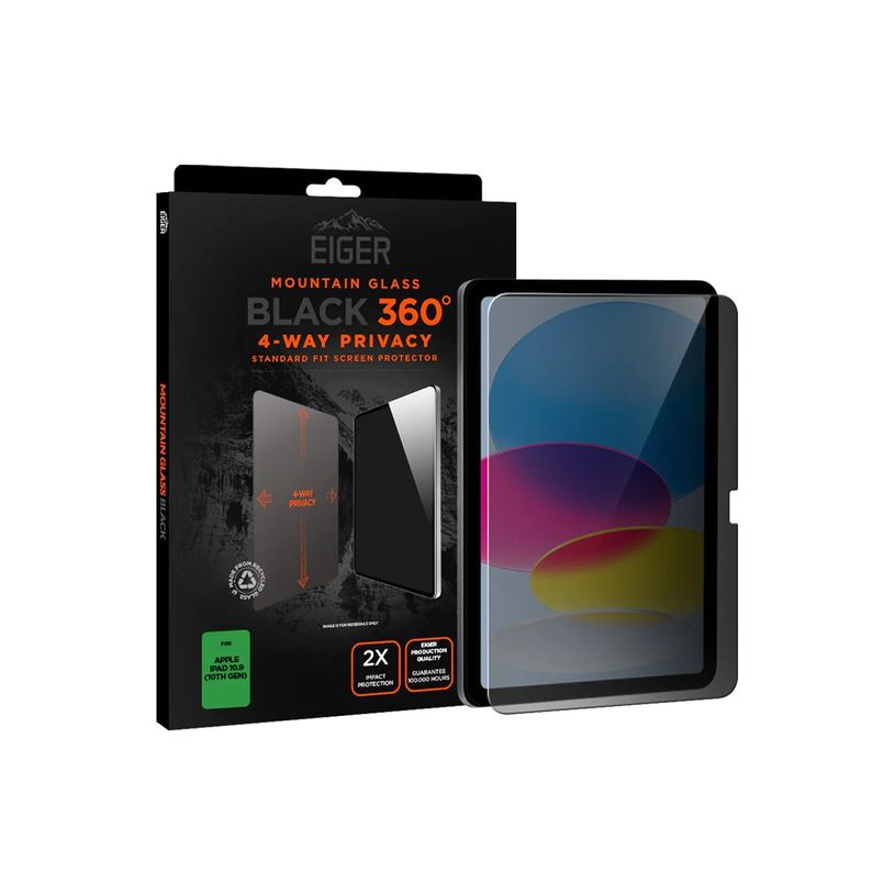 5055821777650-Eiger Mountain Black - Protection d'écran - filtre anti regards - verre trempé pour iPad-P_405253034_4-2