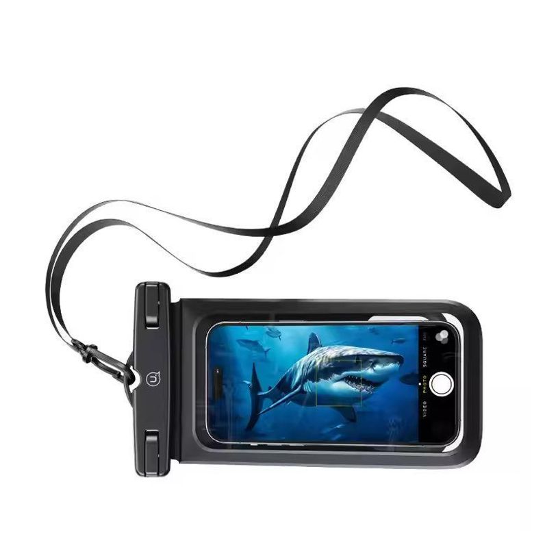 6958444910369-Usams - Etui étanche pour smartphone - IP68 - double pochette - blanc-P_405253044_3-2