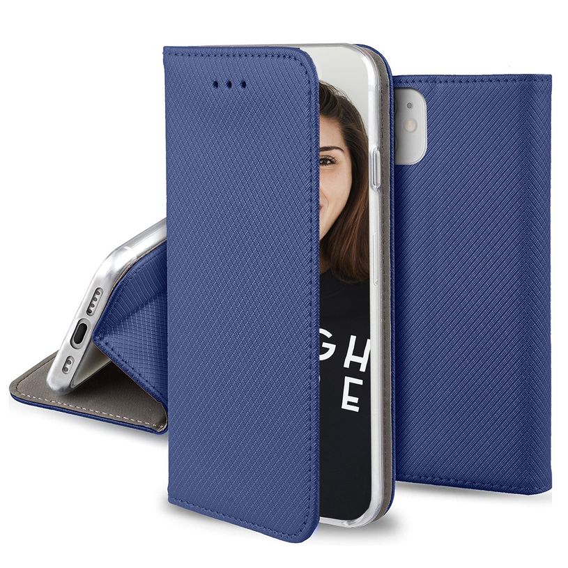 5906961920645-JAYM - Etui folio stand magnétique pour Samsung Galaxy S25 Ultra - bleu-P_405253046_1-0