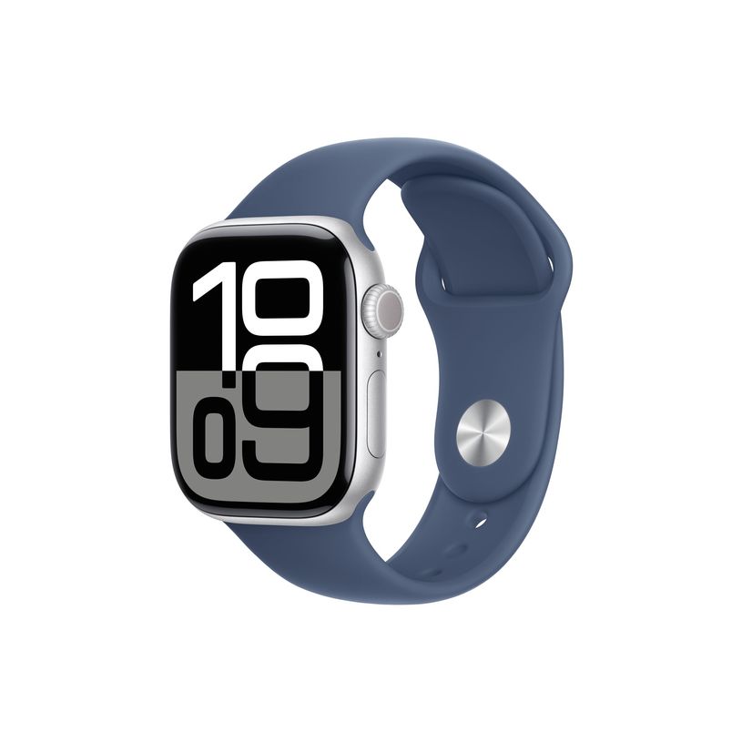 195949562914-Apple Watch Series 10 (GPS) - Montre connectée 42 mm - 64 Go - boîtier aluminium argenté-P_405253064_1-0