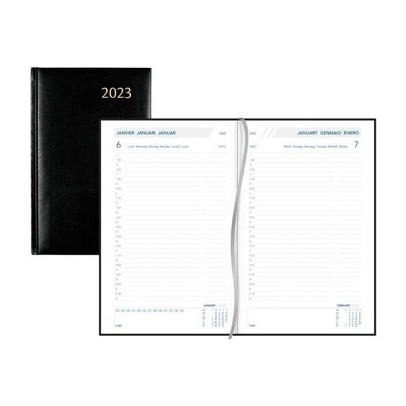 8717399420815-Danneels - Daily desk diary - 2026 - 1 jour par page - 140 x 210 mm - noir-P_405253130_3-1