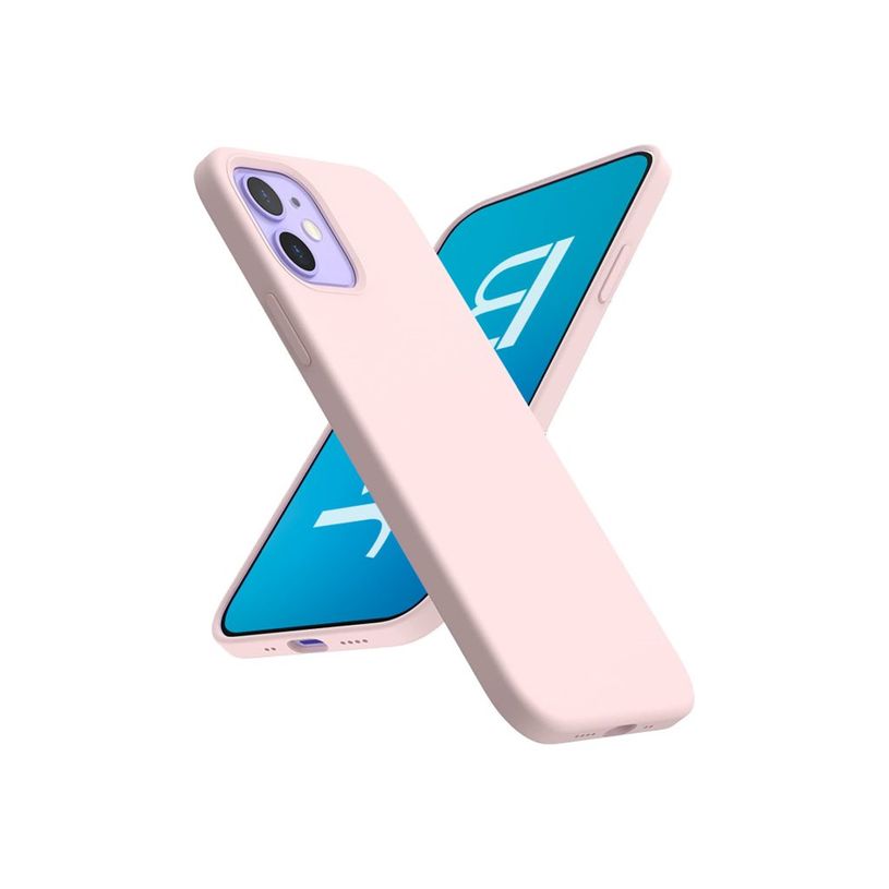 3701263530767-JAYM POP - Coque de protection pour téléphone portable - silicone liquide - rose-P_405253394_1-0