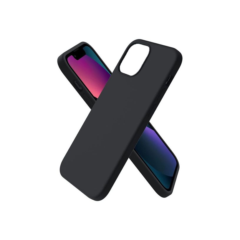 3701263531016-JAYM - Coque de protection pour téléphone portable - silicone liquide - noir - pour Sams-P_405253395_1-0