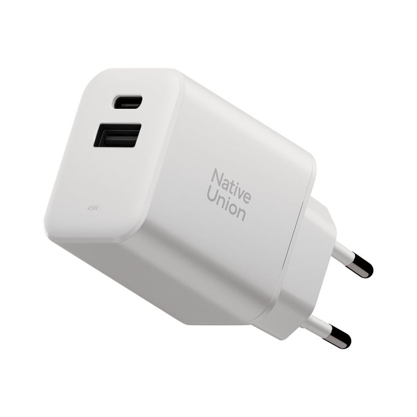 4895200484929-Native Union - Adaptateur secteur - GaN - 45 Watt - 3 A - PD, Fast Charge - 2 connecteurs de sortie (24 pi-P_405253415_2-1