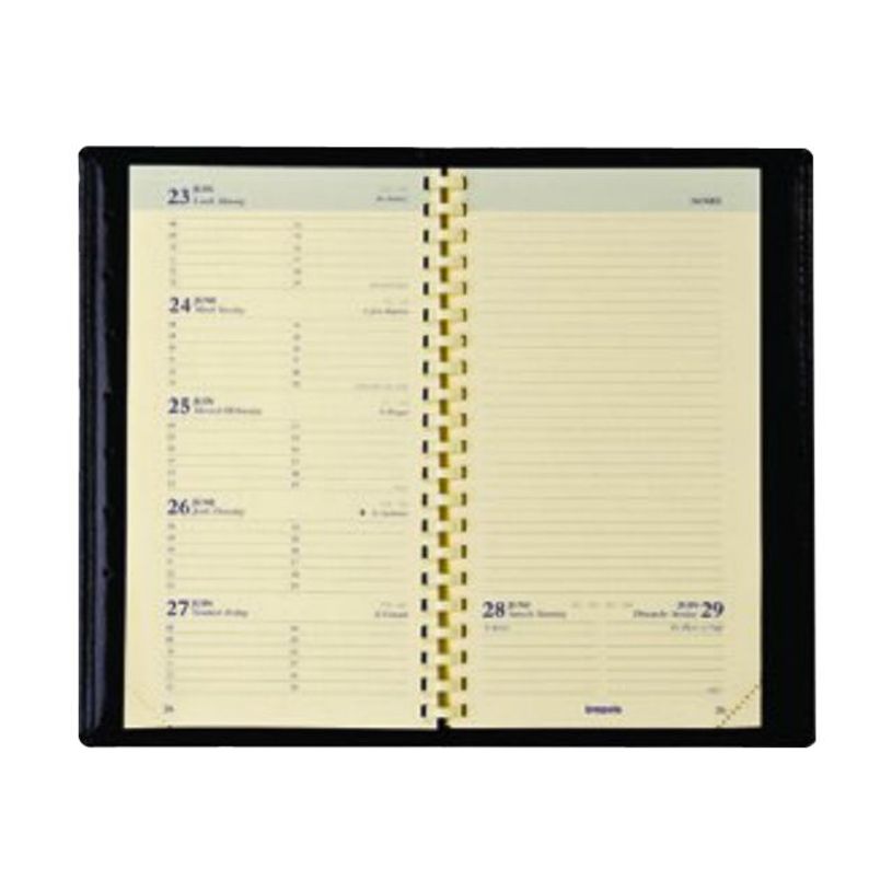 5412303129220-Agenda Brepols Palermo Classic Notaplan - semainier - 8,9 x 16 cm - couverture rouge-P_405253440_1-0