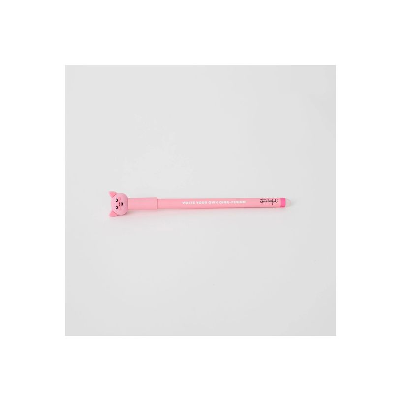 8445641065971-Mr. Wonderful Bo-Bo Collection Piglet - Stylo - non permanent - rose - 0.7 mm - avec gomme-P_405253536_3-2